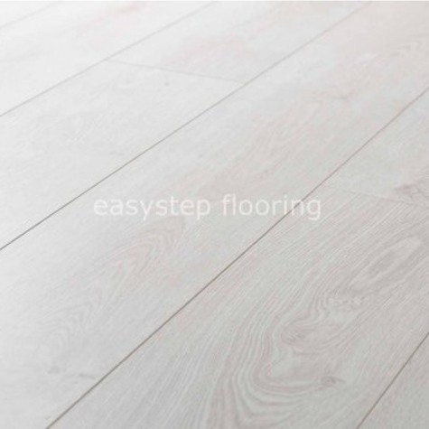 Laminate Deluxe White Brushed Oak 12mm X 195mm