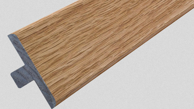 Real Solid T Section For Wood Floors Threshold Door Bar Profile GOLDEN OAK 